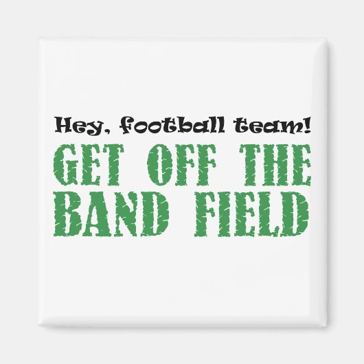 Hé, Football Team! Magneet (Voorkant)