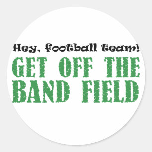 Hé, Football Team! Ronde Sticker