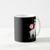 Hé Geen Drama Lama Dierenliefhebber Geweldig Grapp Koffiemok (Voorkant rechts)