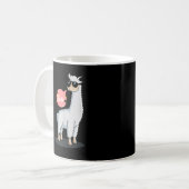 Hé Geen Drama Lama Dierenliefhebber Geweldig Grapp Koffiemok (Voorkant links)