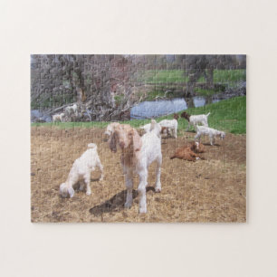 Hé Goat Kinder Legpuzzel