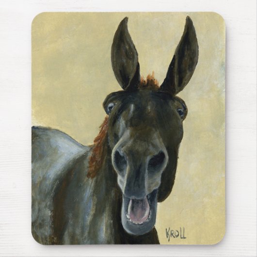 Hé, goed opvallende mousepad muismat (Voorkant)