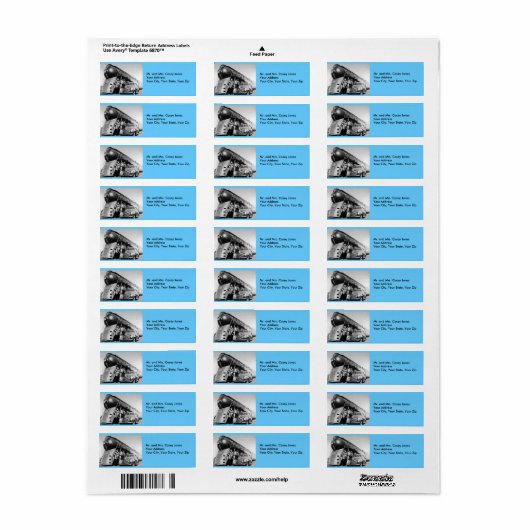 Hé, goed uitziend -  etiket (Full Sheet)