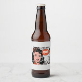 Hé! Grappig Bier Etiket (Voorkant)