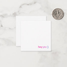 Hé, groet de Kaart Notitiekaartje