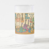 He has cool guitars matglas bierpul (Center)