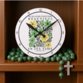 He Has Made Everything Beautiful Art Ronde Klok