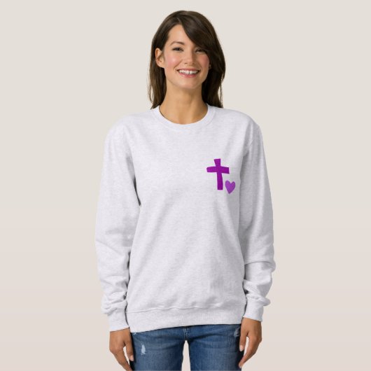 He Has Risen Sweatshirt (Voorkant volledig)