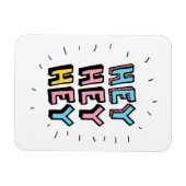 Hé, hé. magneet (Horizontaal)