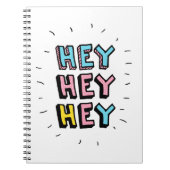 Hé, hé. notitieboek (Voorkant)