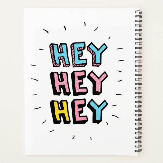 Hé, hé. planner (Achterkant)