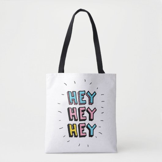 Hé, hé. tote bag (Voorkant)