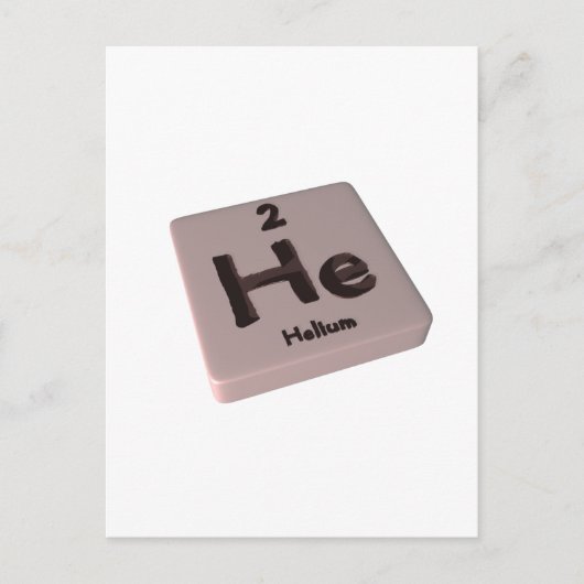 He Helium Briefkaart (Voorkant)