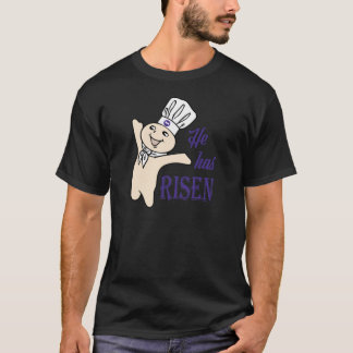 He Hes Risen Doughboy Pillsbury Purple334 T-shirt