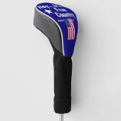 Hé.. Het is een vrij land! Golfheadcover (Schuin)