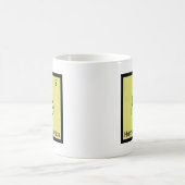 He - Home Economics Funny Chemistry Element Symbol Koffiemok (Center)