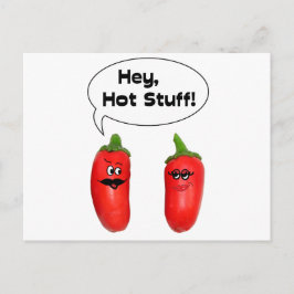 Hé, Hot Stuff. Chilies Briefkaart