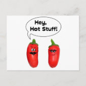 Hé, Hot Stuff. Chilies Briefkaart (Voorkant)