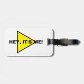 Hé, ik ben het Bagagelabel van het waarschuwingssy (Achterkant horizontaal)