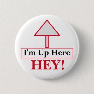 HÉ! Ik ben hier Button