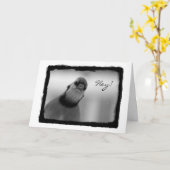 Hé, ik mis je! kaart (Gele Bloem)