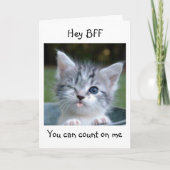 HÉ, IK ZAL JE LEEFTIJDSGELUKKIGE VERJAARDAG NIET V KAART (Voorkant)