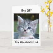 HÉ, IK ZAL JE LEEFTIJDSGELUKKIGE VERJAARDAG NIET V KAART (Gele Bloem)