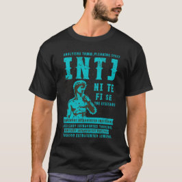 Hé INTJ persoonlijkheidstype De analist T-shirt