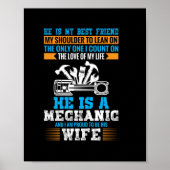 He Is A Mechanic Poster (Voorkant)