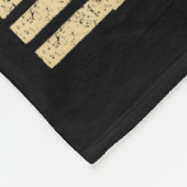 He Is Paw Paw Camo Religious Fathers Day Christian Fleece Deken (Hoek)