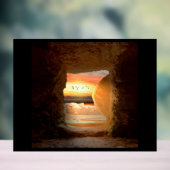 He is Risen  Acryl Bord (Neutraal)