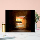 He is Risen  Acryl Bord (Huwelijk)