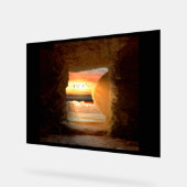 He is Risen  Acryl Bord (Hoek)