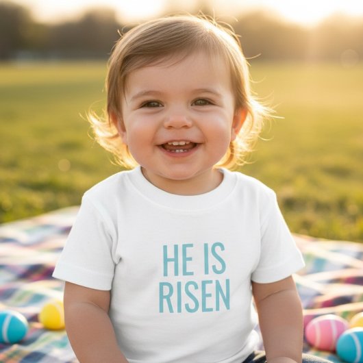 He Is Risen | Christian Easter Toddler