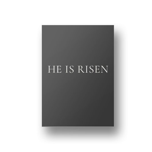 He Is Risen | Christian Easter Wall Art Poster