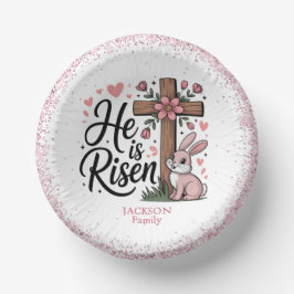 He Is Risen Cute Easter Papieren Kommen