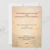 He Is Risen Easter 2026 Jesus Christian Card Feestdagenkaart (Achterkant)