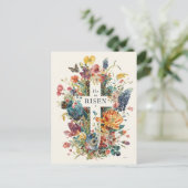 He is Risen, Easter Holiday, Briefkaart (Staand voorkant)