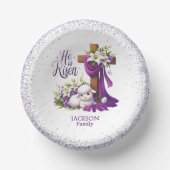 He is Risen! Easter Sunday Paper Papieren Kommen (Voorkant)