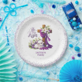 He is Risen! Easter Sunday Papieren Bordje (Feest)