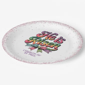 He Is Risen! Easter Sunday Papieren Bordje (Gekanteld)