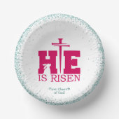 He is Risen! Easter Sunday Papieren Kommen (Voorkant)