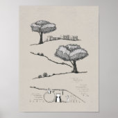 He Is Risen, Empty Tomb, WALL Art, Jesus Print, Je Poster (Voorkant)