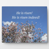 He is risen! He is risen indeed! Fotoplaat (Voorkant)