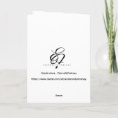 He is Risen just as He said Matt 28:5 - Easter Kaart (Achterkant)