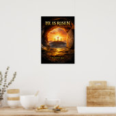 He is Risen Poster (Keuken)