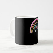 He Is Risen Rainbow Koffiemok (Voorkant links)