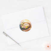 He Is Risen Religious Floral Crown Easter Sticker (Envelop)