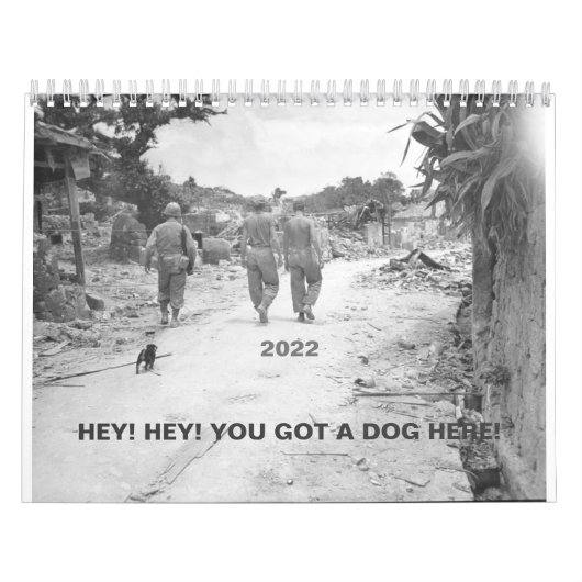 Hé! Je hebt hier een hond. Agenda 2022 Kalender (Hoes)