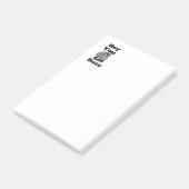 Hé, je krijgt het druk post-it® notes (Schuin)